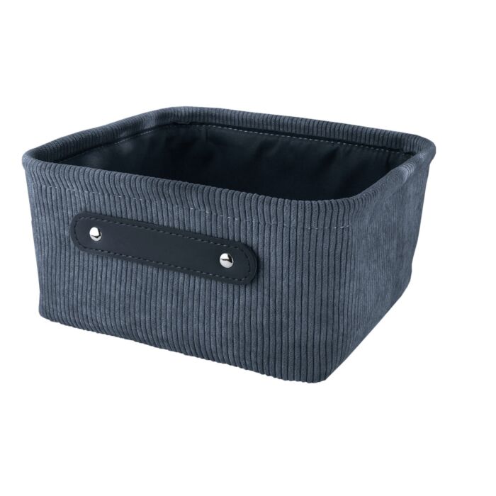 Kleine Wolke Aufbewahrungskorb «Bedford», Cord-Optik