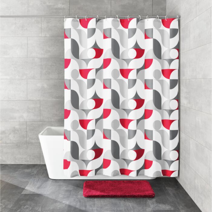 Kleine Wolke Duschvorhang «Tess», wasserabweisend, 180 x 200 cm