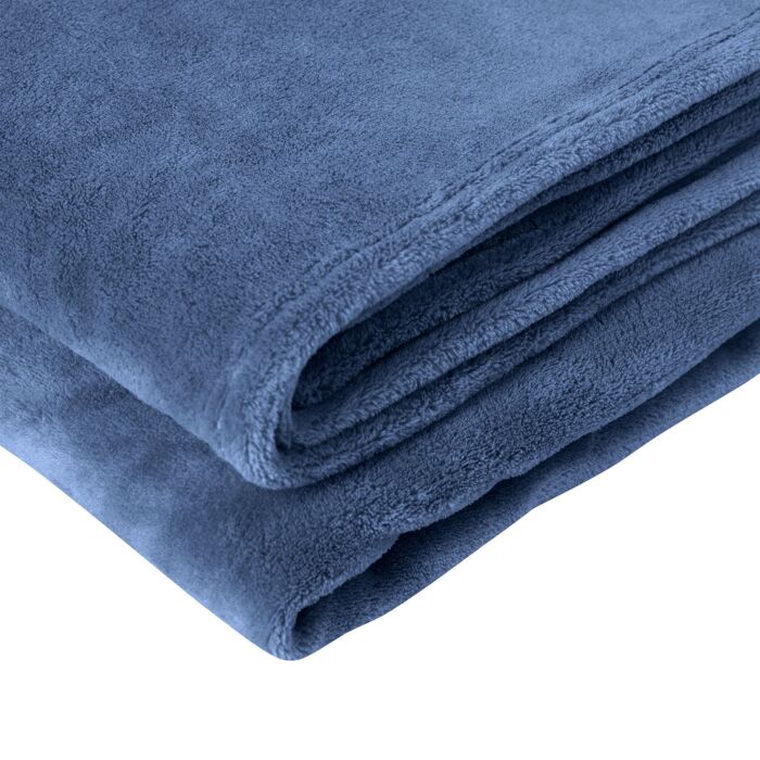 em-es-te Wohndecke «Coral», 150 x 200 cm, aus Microfaser-Fleece