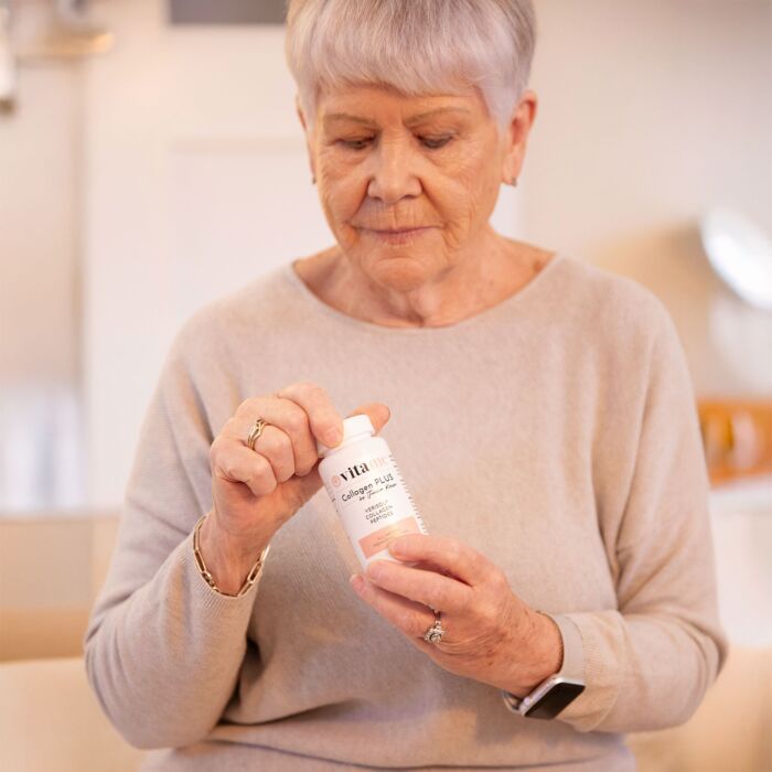Vitame Collagen Plus gélules, raffermissement et hydratation de la peau, 90 pièces