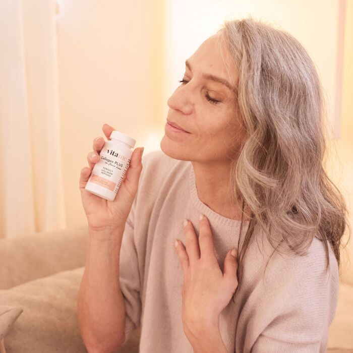 Vitame Collagen Plus gélules, raffermissement et hydratation de la peau, 90 pièces