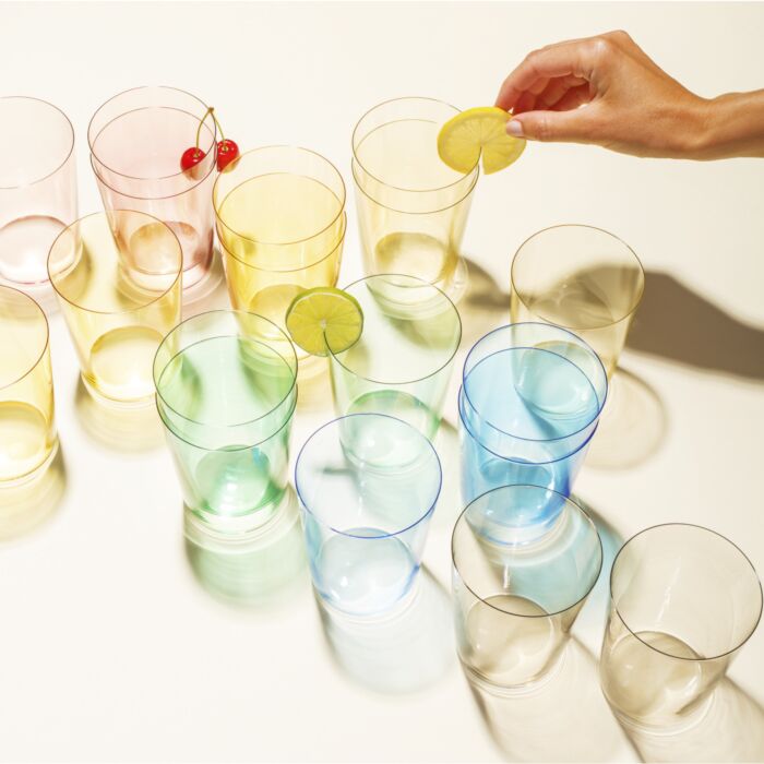 Sola Trinkgläser «Color Mix», 6-teilig, 515 ml