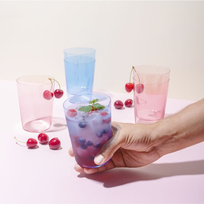 Sola Trinkgläser «Color Mix», 6-teilig, 515 ml