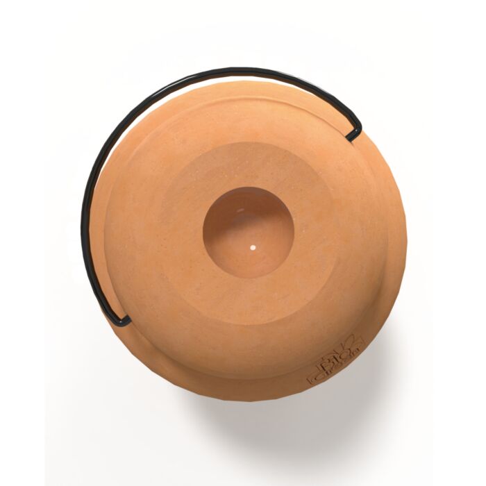 Bio Green Kerzenhalter «FireFly», Terracotta, Pilzform