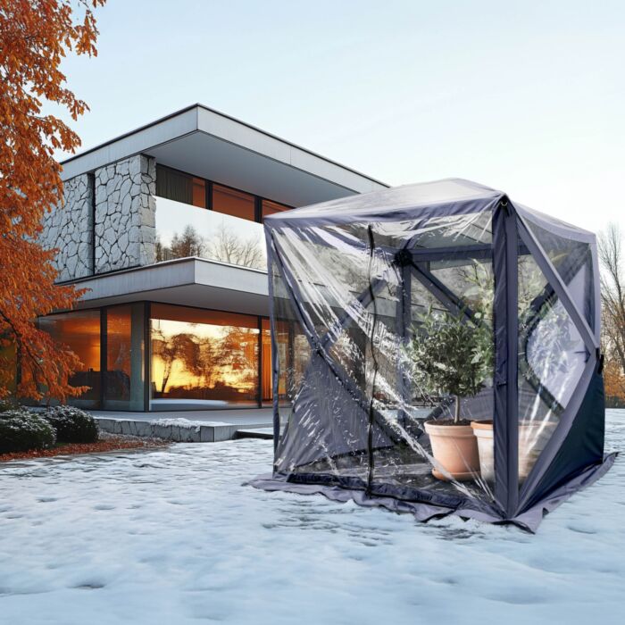 Bio Green Überwinterungszelt «Alaska», Pop-Up-System, 150 x 150 x 180 cm