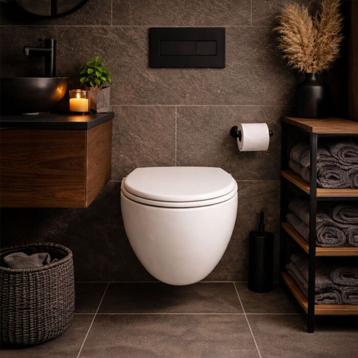 Siège de WC diaqua «Neosit Prestige» avec nettoyage facile