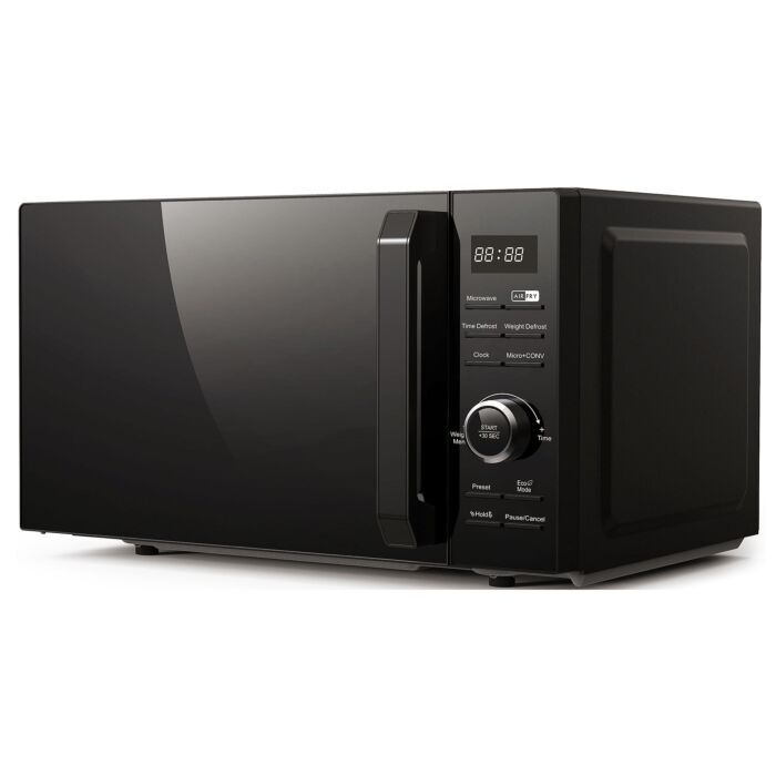 Schneider Mikrowelle mit Air-Fryer-Funktion, 25 Liter, 17 Automatikprogramme