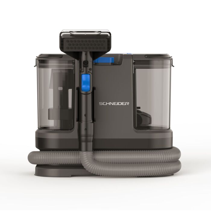 Nettoyeur vapeur et nettoyeur de tissus d'ameublement Schneider, 1500 W, réservoir d'eau propre de 1,8 l