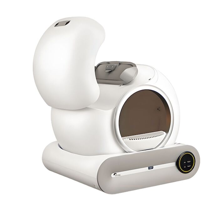 Ohmex Automatische Katzentoilette, 65 Liter, Geruchsneutralisation