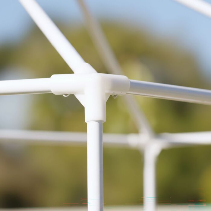Starlyf Gartenzelt «Gazebo», mit Moskitonetz und UV-Schutz, 3 x 3 m