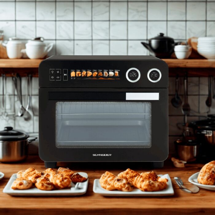 Four à convection Schneider, Air Fry & Rotisserie, 25 L