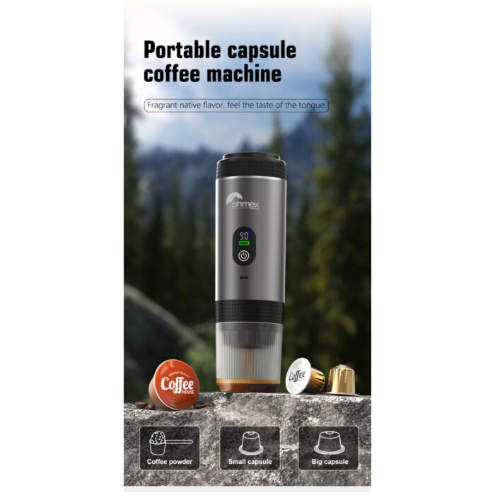 Ohmex Tragbare Kaffeemaschine «3in1 Reise»