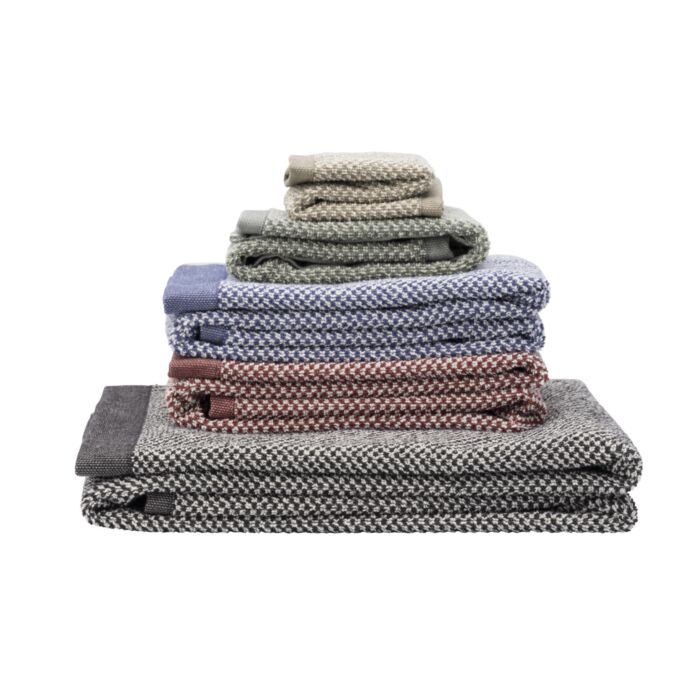 Linge éponge «Two Tone», texture mélange, grande capacité d'absorption