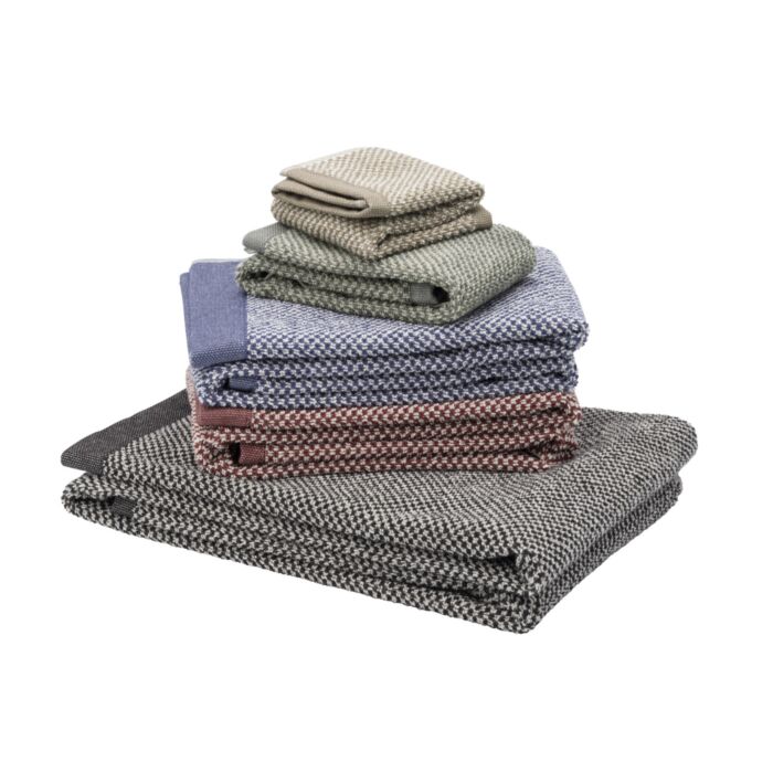 Linge éponge «Two Tone», texture mélange, grande capacité d'absorption