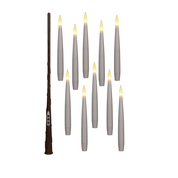 Lot de 10 bougies flottantes, avec télécommande