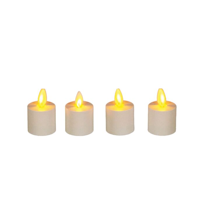 Bougies chauffe-plat de rechange pour station de recharge, lot de 4