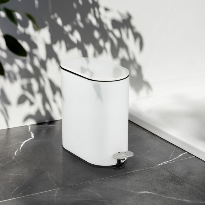 Poubelle à pédale «Collungo», 5 L, système de fermeture automatique Easy-Close