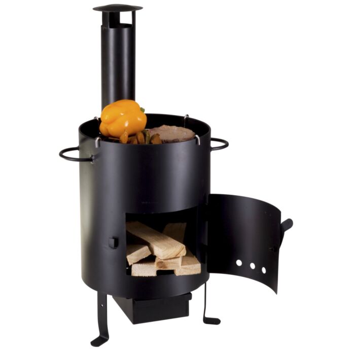 Service à fondue et barbecue «Gusto», 10 pièces, avec une casserole en acier inoxydable de 5 litres