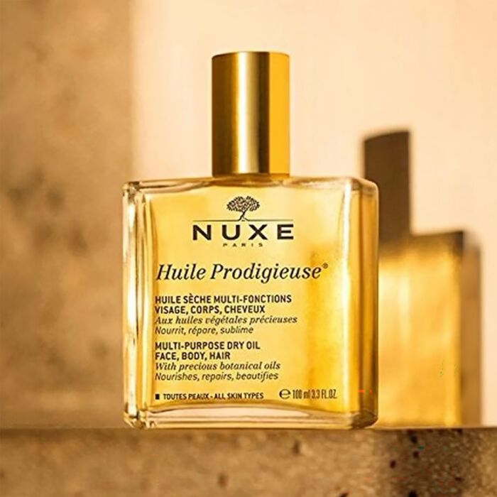 Huile sèche Nuxe «Huile Prodigieuse®», pour le visage, le corps et les cheveux, 100 ml
