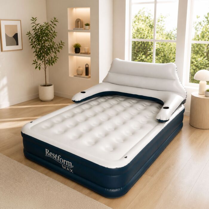 Restform Luftbett Max, Queen Size mit verstellbarer Rückenlehne