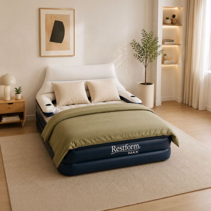 Restform Luftbett Max, Queen Size mit verstellbarer Rückenlehne