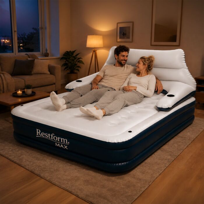 Restform Luftbett Max, Queen Size mit verstellbarer Rückenlehne