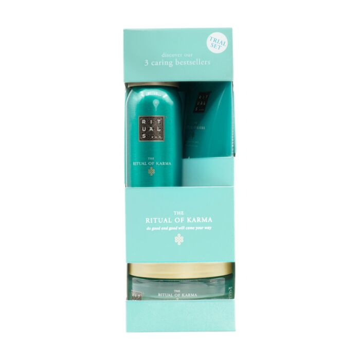 Coffret de soins Rituals «The Ritual of Karma Trial Set», 3 pièces, au thé blanc et au lotus
