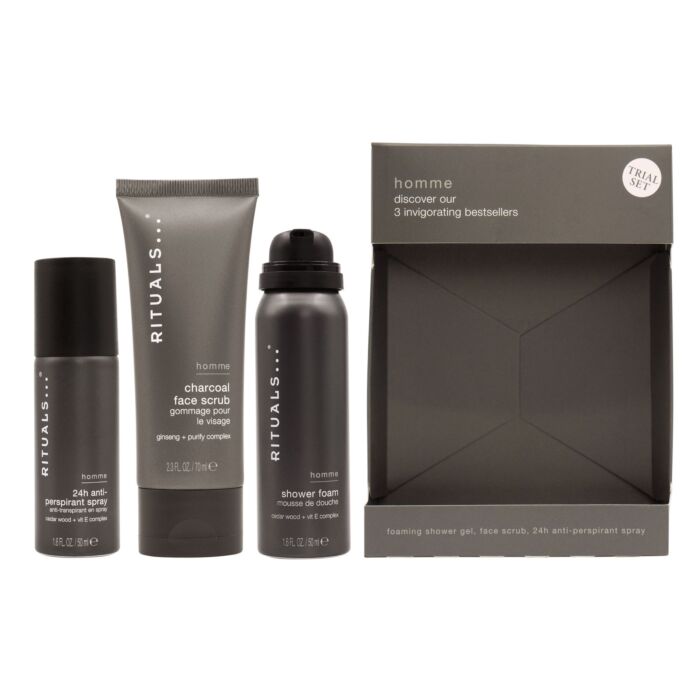 Rituals Geschenkset «Homme Trial Set», Pflege-Set für Herren, 3-teilig
