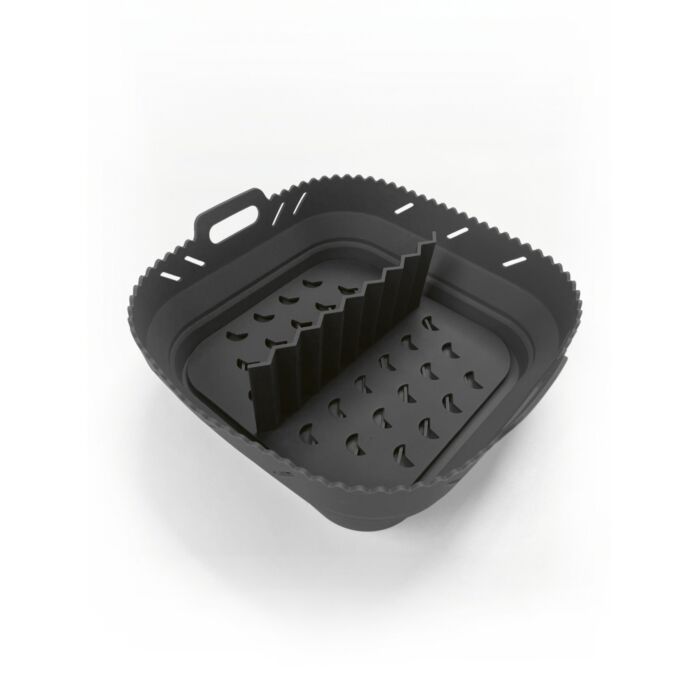 GOURMETmaxx Silikonbackform, 2-teilig, für Heissluftfritteusen ab 4 l, bis 230 °C
