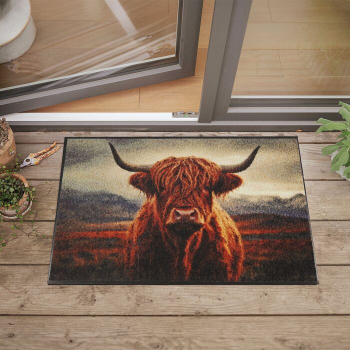Türvorlage «Yakki», 50x75 cm, wetterfest und rutschfest