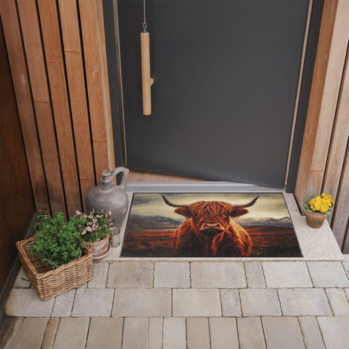Türvorlage «Yakki», 50x75 cm, wetterfest und rutschfest
