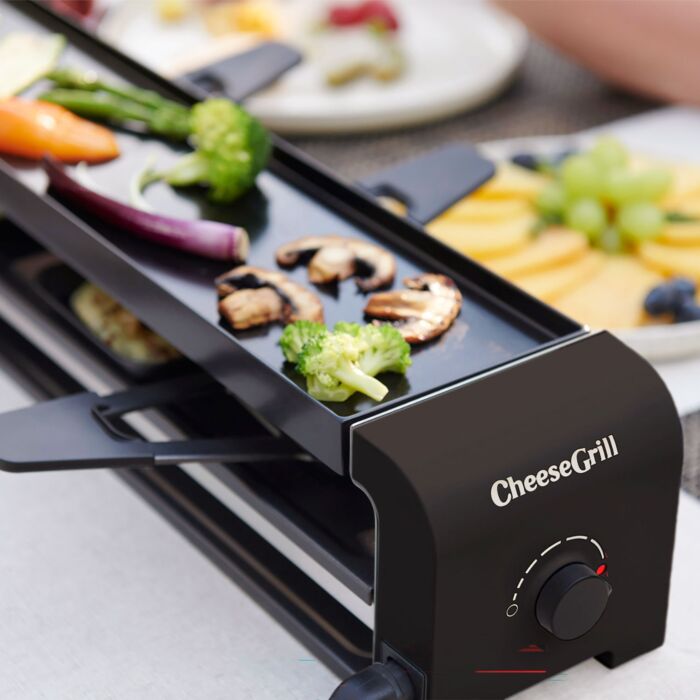 Stöckli CheeseGrill Racletteofen, erweiterbar, für 4–8 Personen