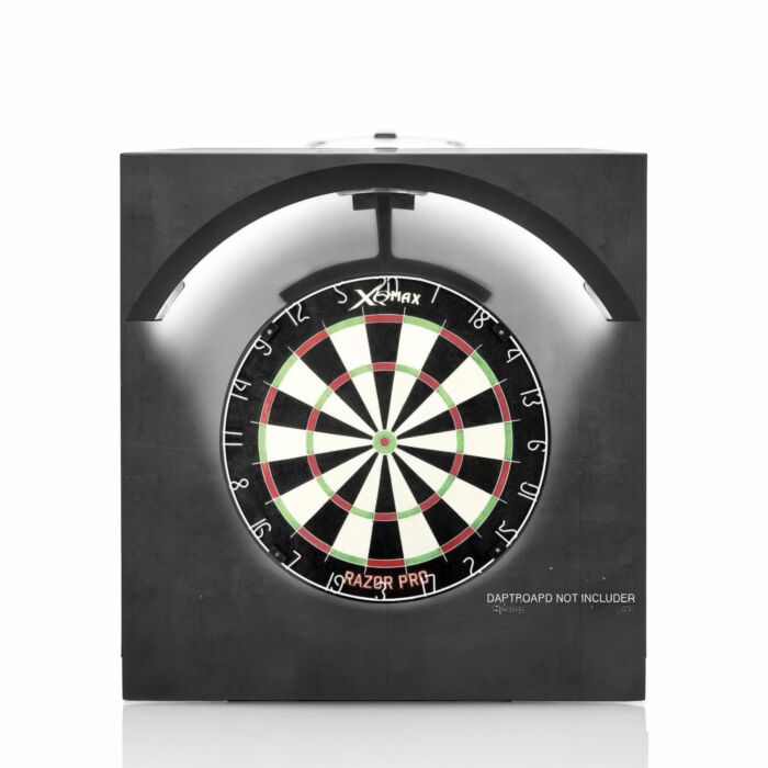 XQ Max Dartboard-Beleuchtung «Saturn 120», 140 LEDs, 1000 Lumen