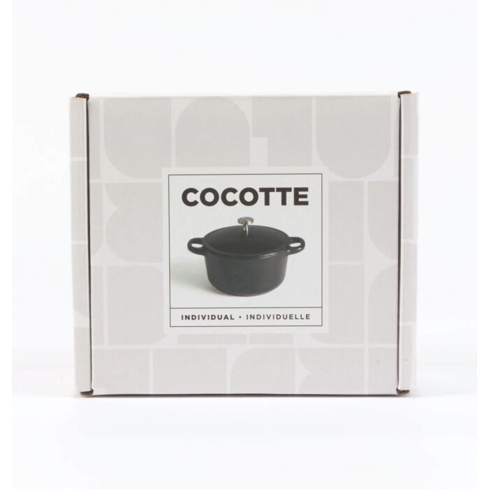 Mini cocotte avec couvercle, en fonte, 300 ml