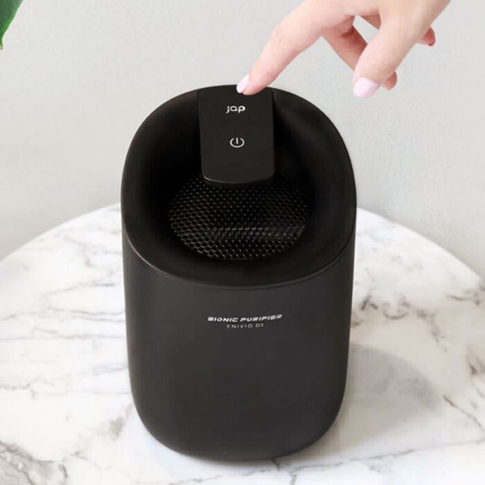 JAP Appliances: déshumidificateur et purificateur d'air «Enivio D3 Bionic Purifier», pour des pièces jusqu'à 15 m²