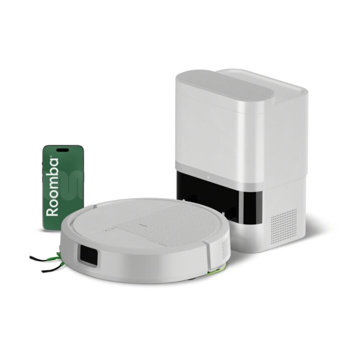Robot aspirateur-laveur iRobot Roomba 115 Combo, avec station de vidage AutoEmpty