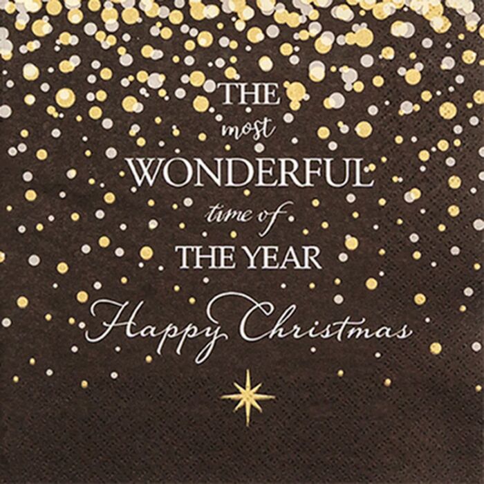 Servietten «Christmas Glamour», 20 Stück, 33 x 33 cm