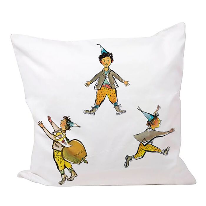 Coussin décoratif «Schellen-Ursli», 45x45 cm, imprimé recto-verso
