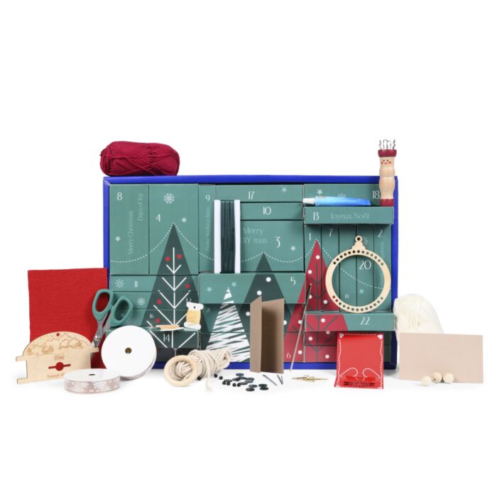 Calendrier de l'Avent DIY Prym, 24 petites portes avec 8 projets créatifs