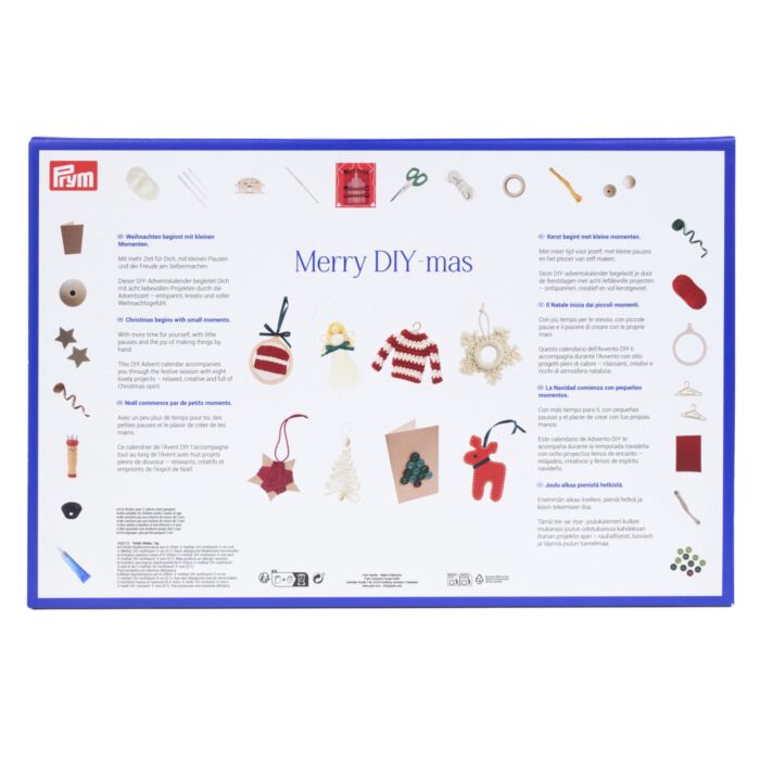 Calendrier de l'Avent DIY Prym, 24 petites portes avec 8 projets créatifs