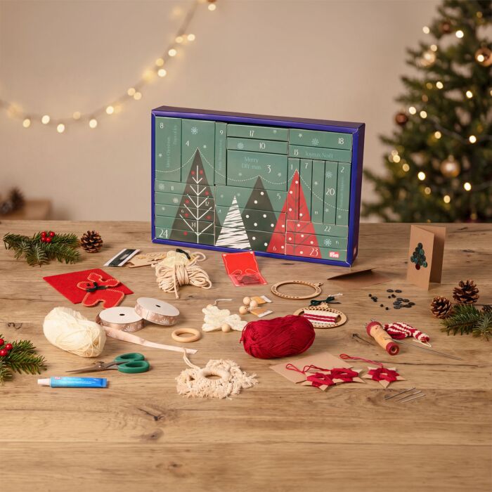 Calendrier de l'Avent DIY Prym, 24 petites portes avec 8 projets créatifs