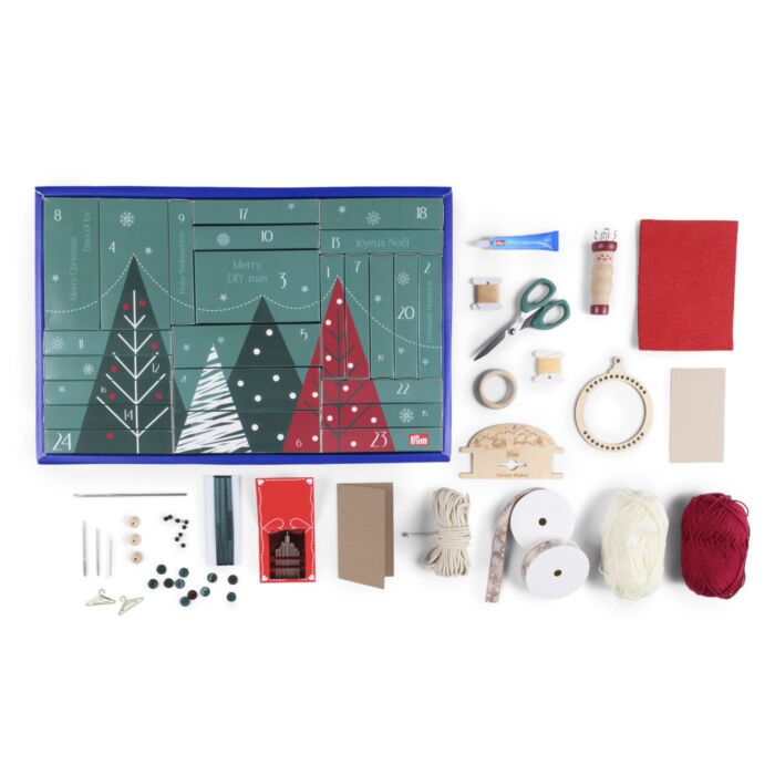 Calendrier de l'Avent DIY Prym, 24 petites portes avec 8 projets créatifs