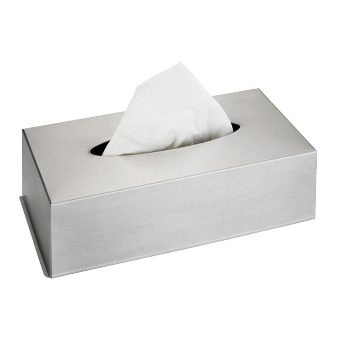 Kosmetiktücherbox aus Edelstahl