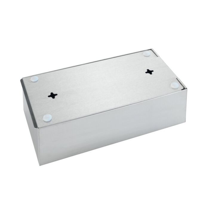 Kosmetiktücherbox aus Edelstahl