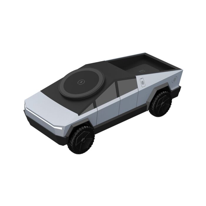 Chargeur sans fil Cyberdock Qi2 «Pickup-Design», fonction de rotation motorisée