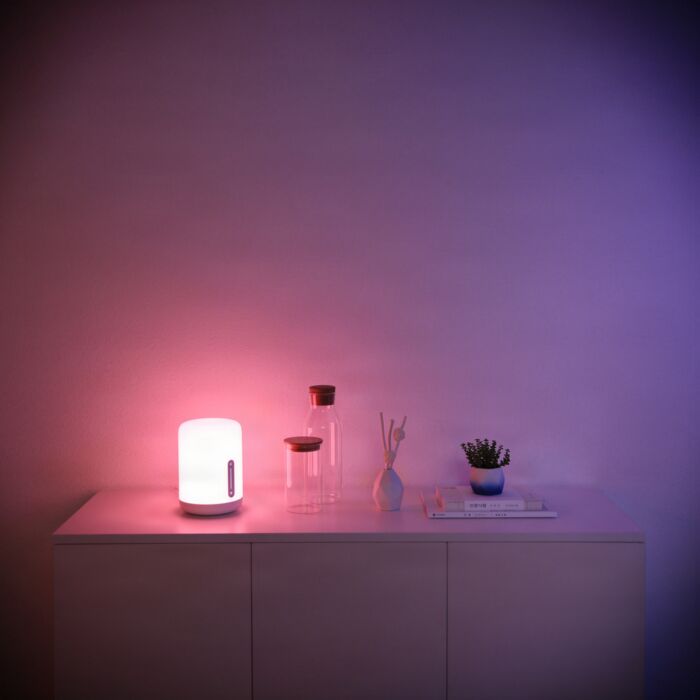 Xiaomi Smart-Tischleuchte «Mi Bedside Lamp 2», 16 Millionen Farben, 2–400 lm