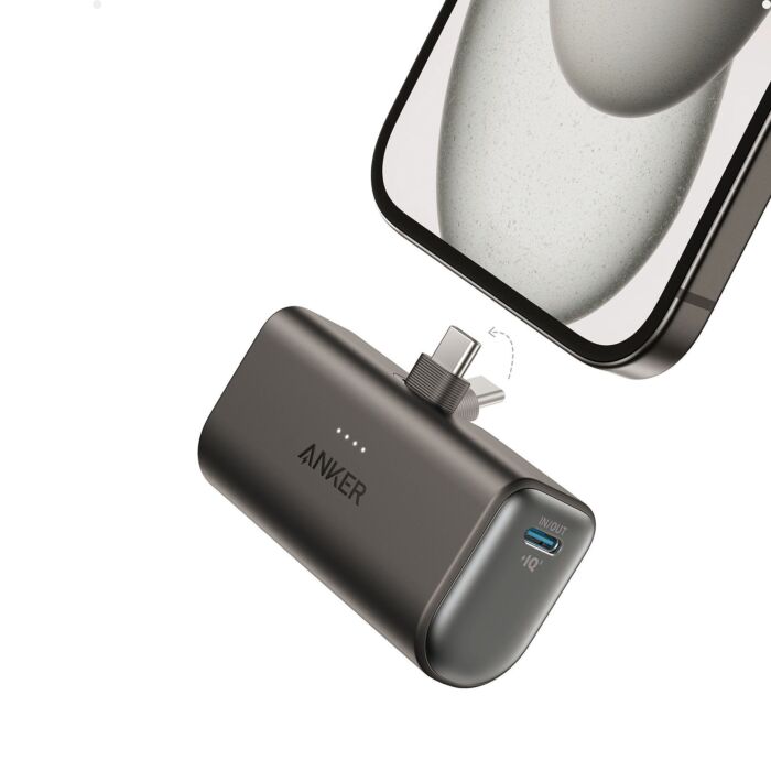 Anker Powerbank mit faltbarem USB-C-Anschluss, 22,5 W