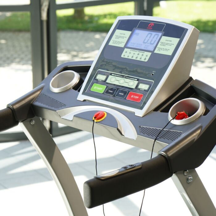 Laufband «AT3001A», 1,5 PS, klappbar mit 15 Trainingsprogrammen