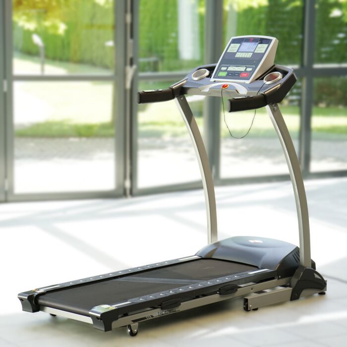 Laufband «AT3001A», 1,5 PS, klappbar mit 15 Trainingsprogrammen