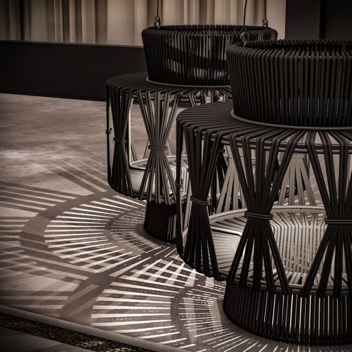 Lanterne solaire «Nikhita», lumière d'ambiance pour l'intérieur et l'extérieur